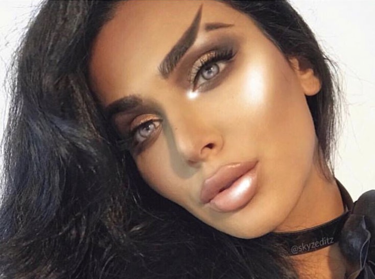 Fishtail Eyebrows Are The Newest Instagram Brow Trend Even Huda