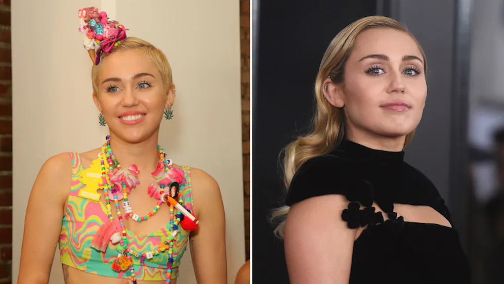 Photos Of Miley Cyrus Then Vs Now Show How Much She S Changed