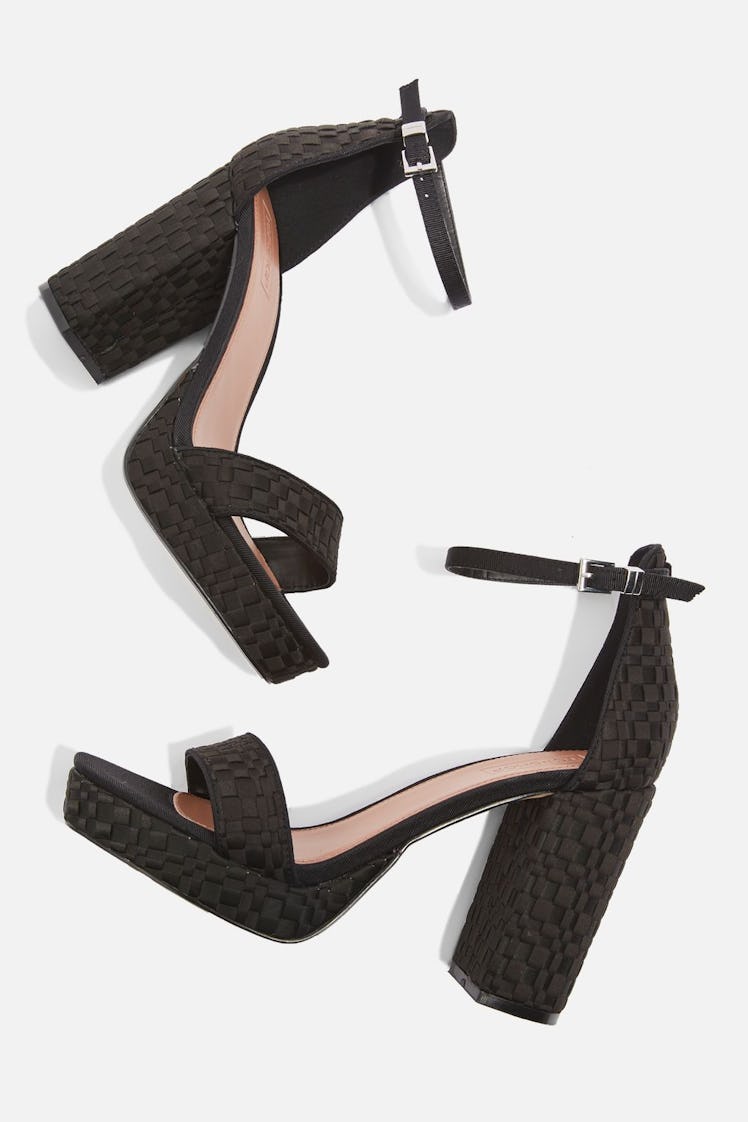 Sloane Woven Platform Sandals