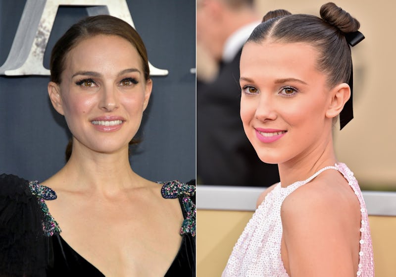 Natalie Portman Says Millie Bobby Brown May Look Like Her But Has A Sweet Reason For Why They Re Different Video Natalie Portman Says Millie Bobby Brown May Look Like Her But Has A Sweet Reason For Why They Re Different Video
