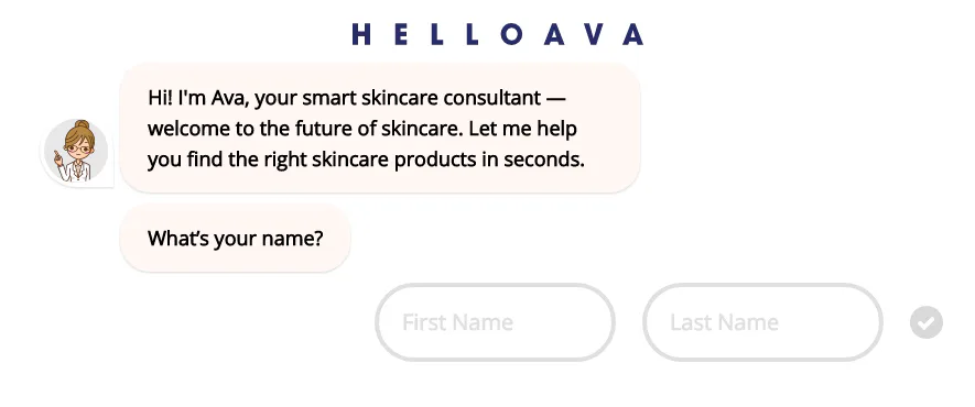 HelloAva Matches You With Skin Care Products Based On Your Skin Type ...