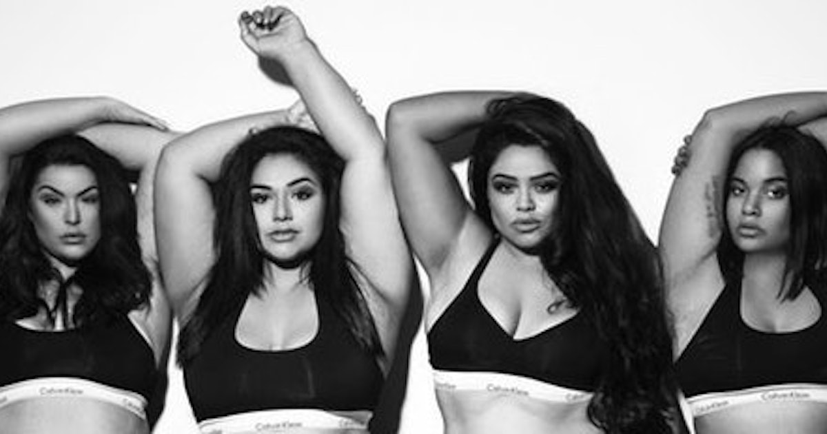 The Kardashian's Calvin Klein Ad Was Recreated By Plus Size Models & It's  Jaw-Dropping