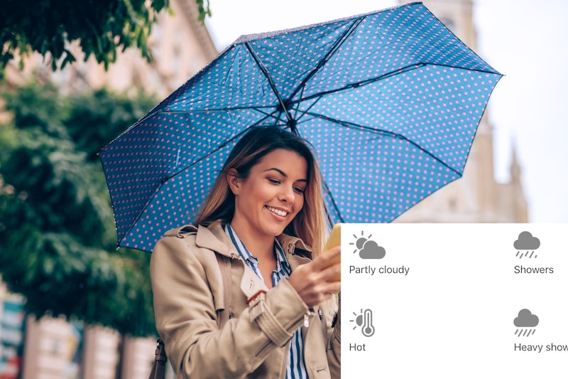What Do The Symbols On The iPhone Weather App Mean? Here's What To Know