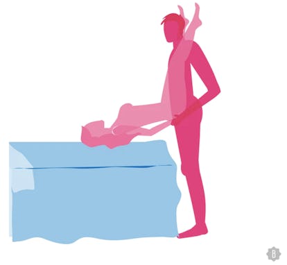 The Butterfly is a standing sex position to try with your partner.