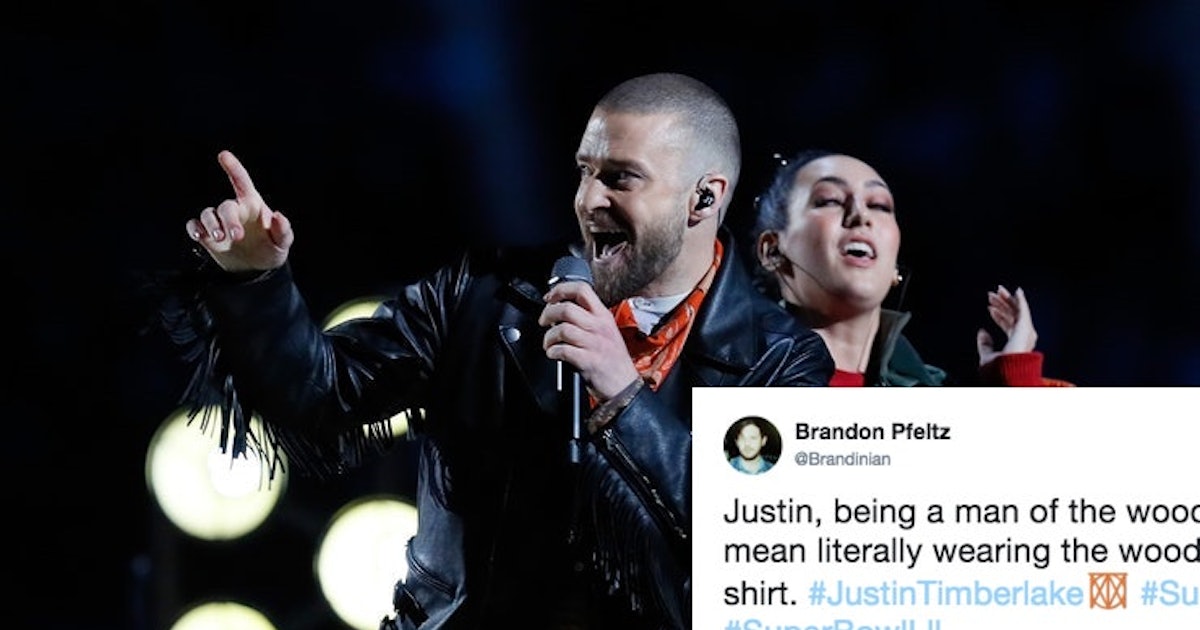 These Justin Timberlake Super Bowl Halftime Show Memes Tweets Are Way Harsh Flipboard