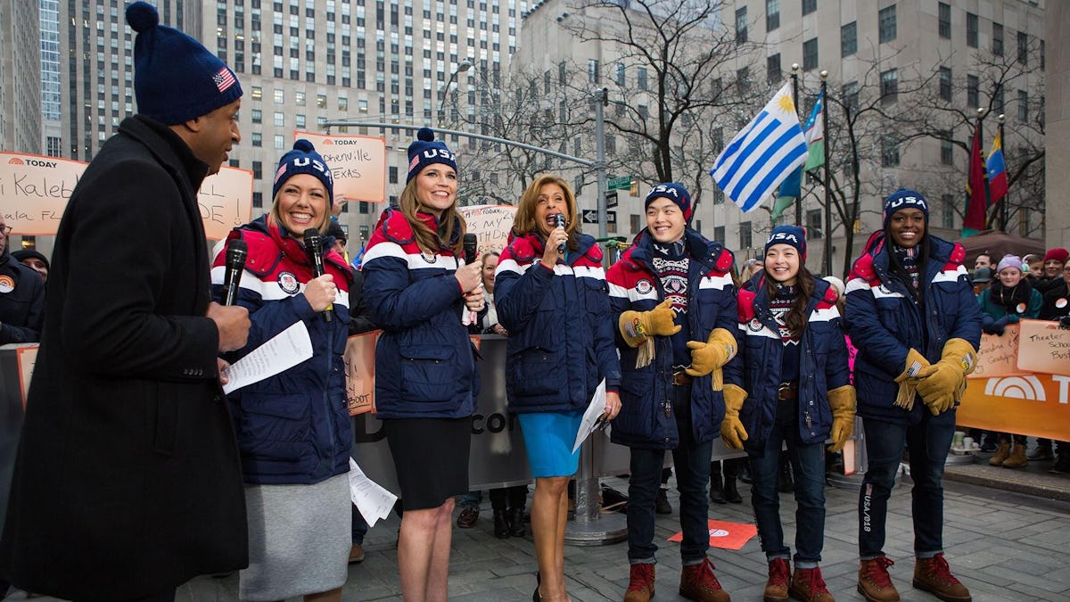 Where To Buy Team Usa Olympic Opening Ceremony Outfits Coats With Built In Heaters