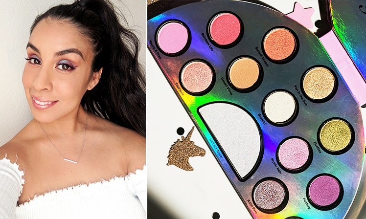 Life's a festival unicorn deals eyeshadow palette