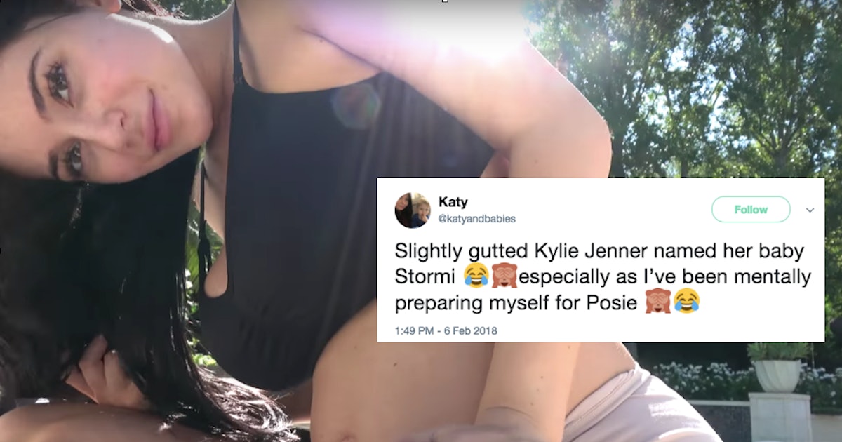People Are Upset That Kylie Jenner Didnt Name Her Daughter Posie