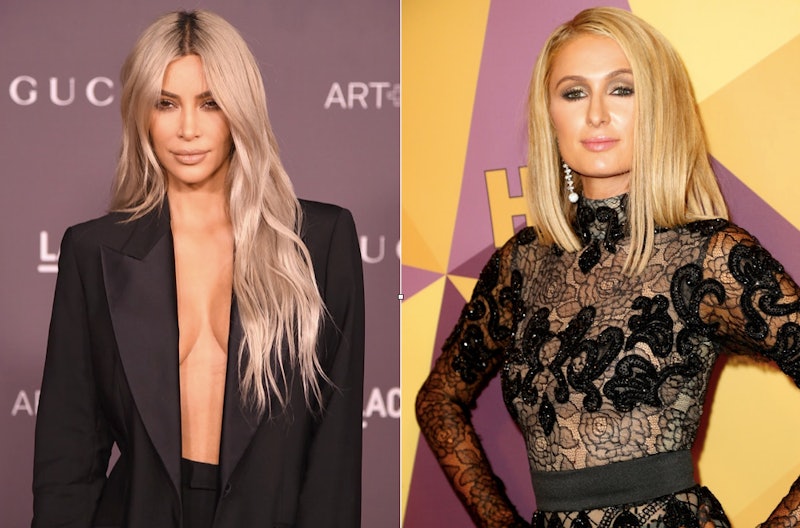 Kim Kardashian and Paris Hilton during Paris Hilton's CD Release News  Photo - Getty Images
