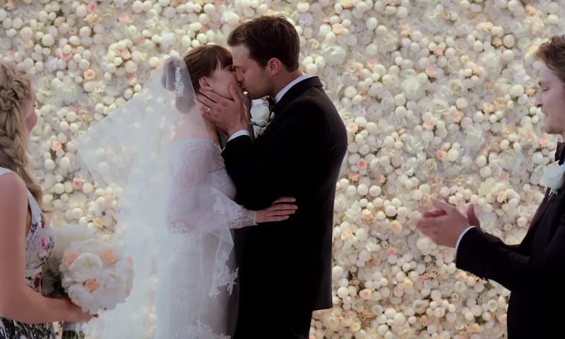 Fifty shades of top freed wedding dress