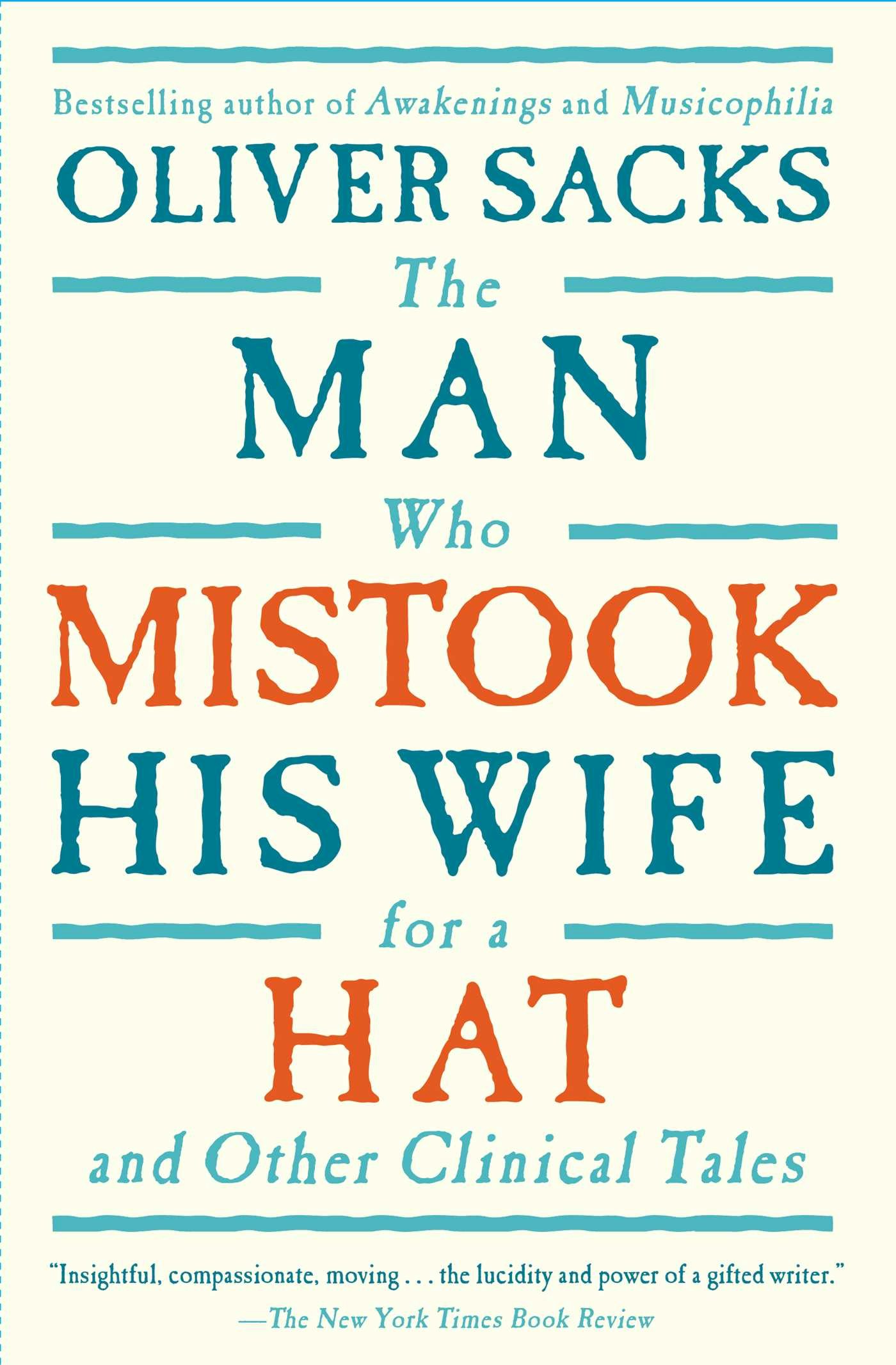 the man who mistook his wife for a hat audiobook