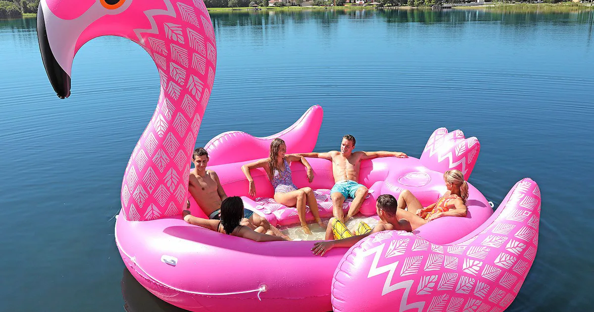 Where To Buy Party Bird Island Pool Floats, So You Can Really Have The ...