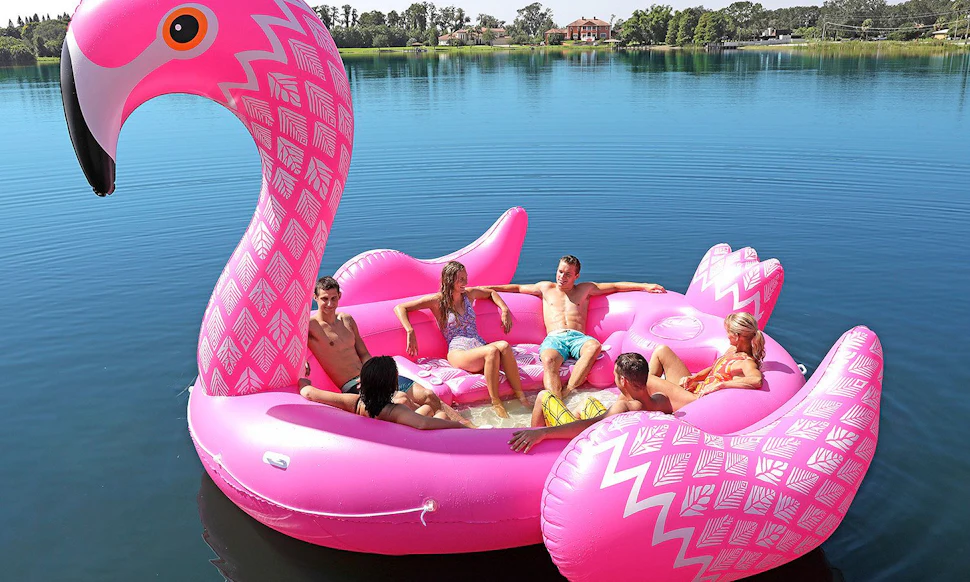 Where To Buy Party Bird Island Pool Floats, So You Can Really Have The ...