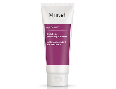 skin face combination exfoliating washes cleanser wash aha murad bha