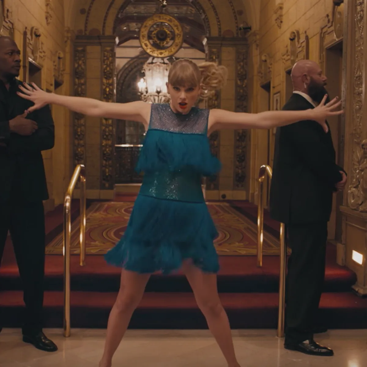 Where To Buy Taylor Swift's "Delicate" Blue Tassel Dress That's Causing A Fashion Frenzy Where To Buy Taylor Swift's "Delicate" Blue Tassel Dress That's Causing A Fashion Frenzy