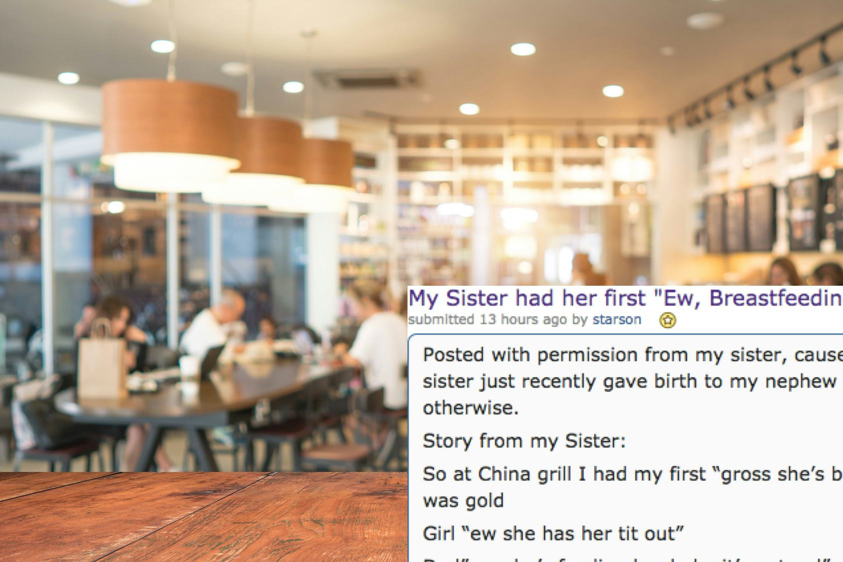 This Viral Reddit Post On Public Breastfeeding Shows That Men Have To