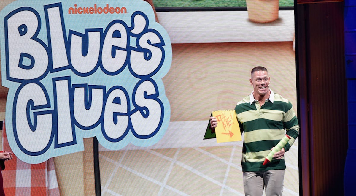 Who S Hosting The Blue S Clues Reboot John Cena May Be Our New Steve