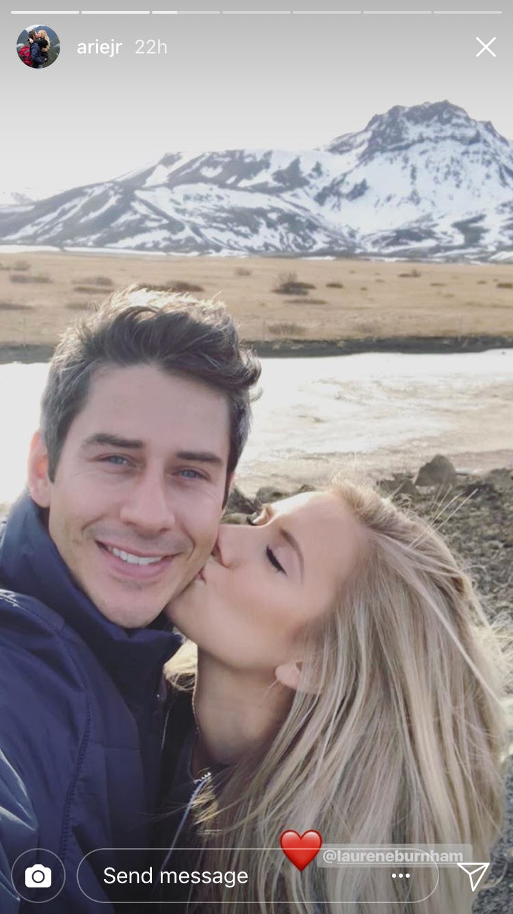 Arie & Lauren Went To Iceland & They're Living It Up On Their Post