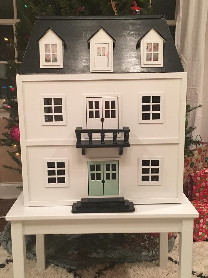 melissa and doug dollhouse makeover