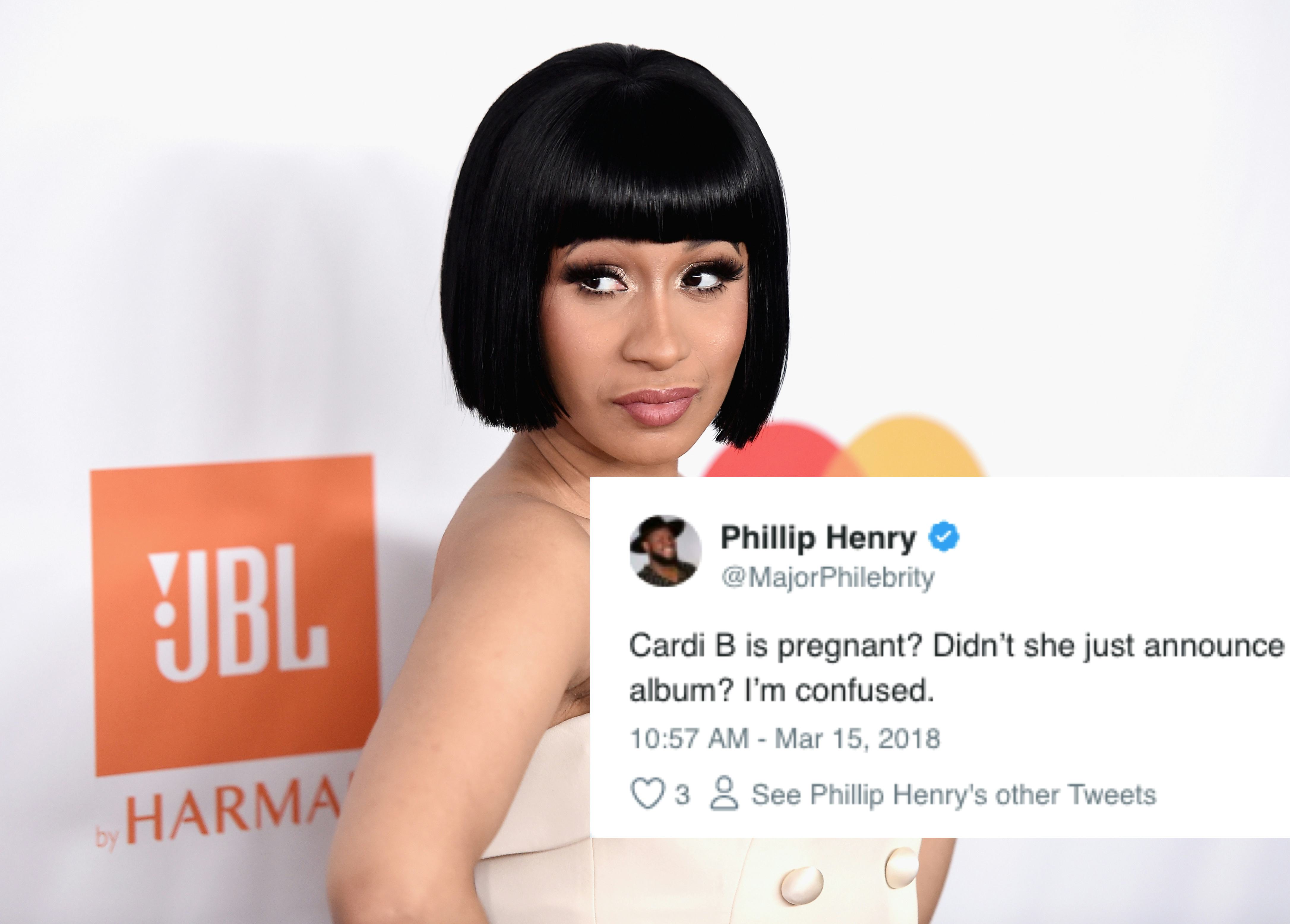 Is Cardi B Pregnant? Here’s The Latest Rumor That’s Confusing Fans