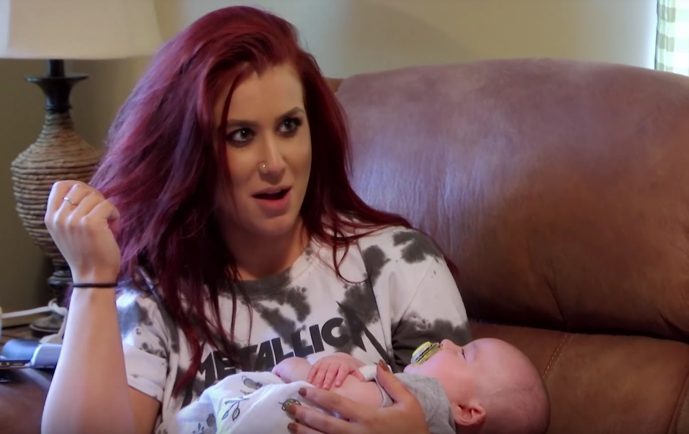Teen Mom 2 Chelsea Houska S Pregnancy Bump Photo Is A Very