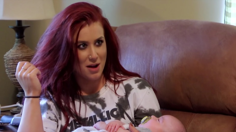 Teen Mom 2 Chelsea Houska S Pregnancy Bump Photo Is A Very
