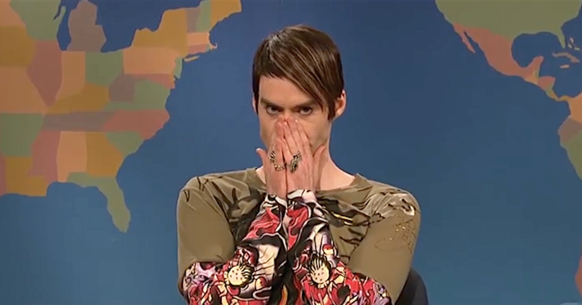 That's right, Stefon returned to SNL Weekend Update and Hader's i...