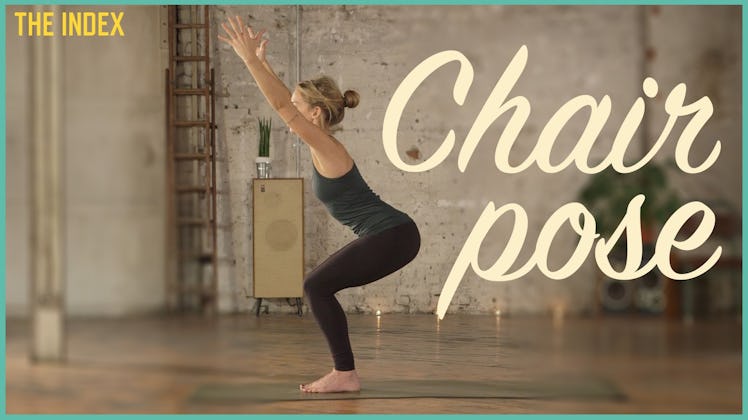 A spring equinox yoga sequence includes chair pose.