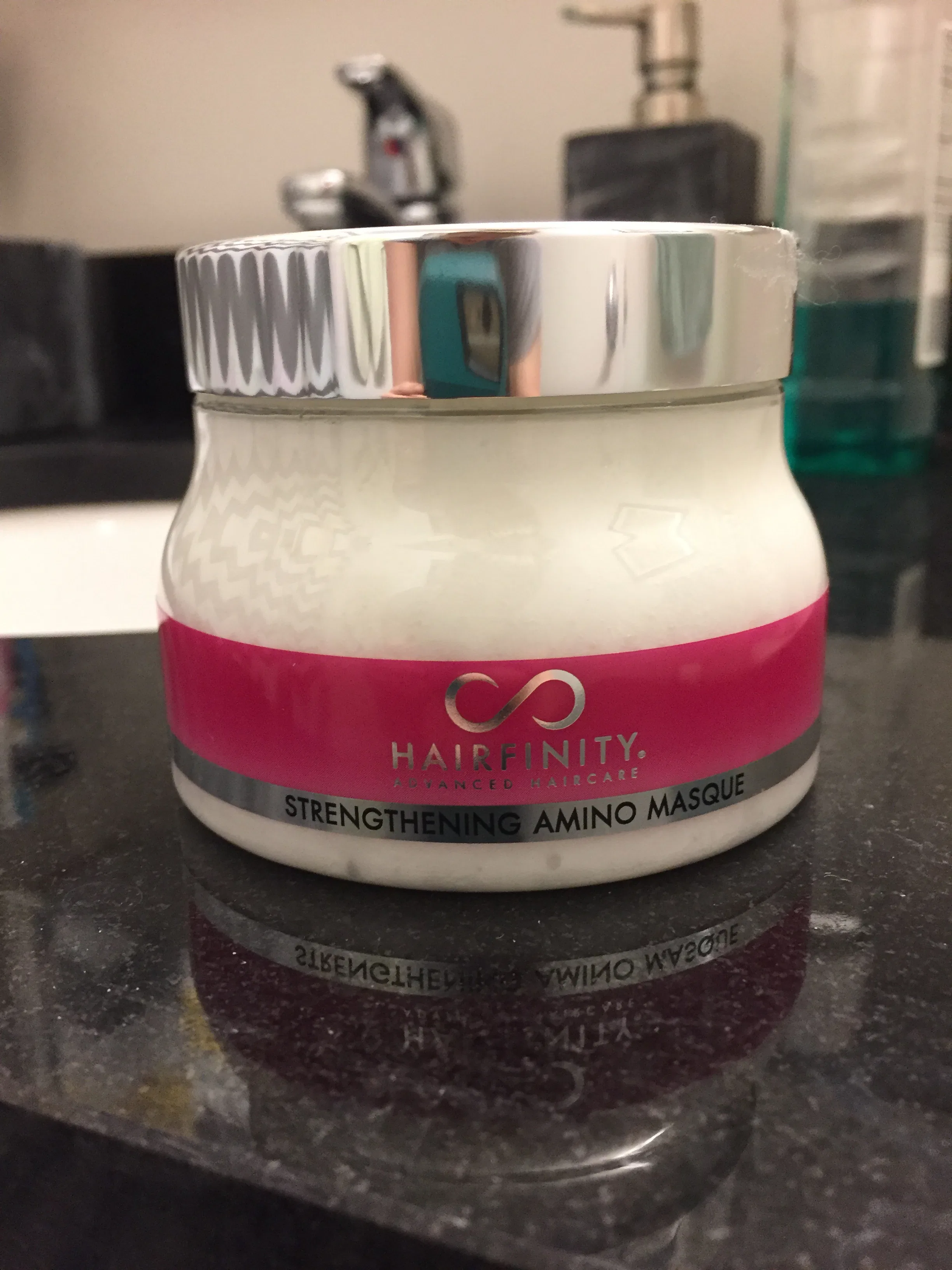 Hairfinity Strengthening Amino Masque NEW ? Hairfinity Hair Vitamins & Amino Treatment Masque - Biotin  main image 2