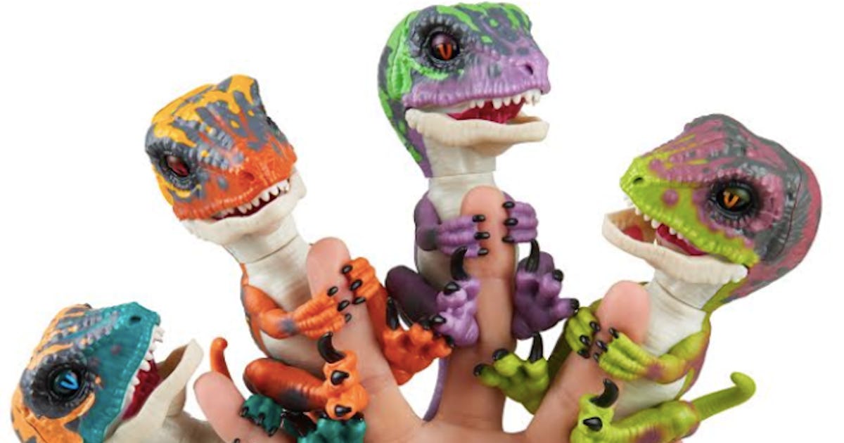 Robot dino velociraptor blaze fingerlings sales