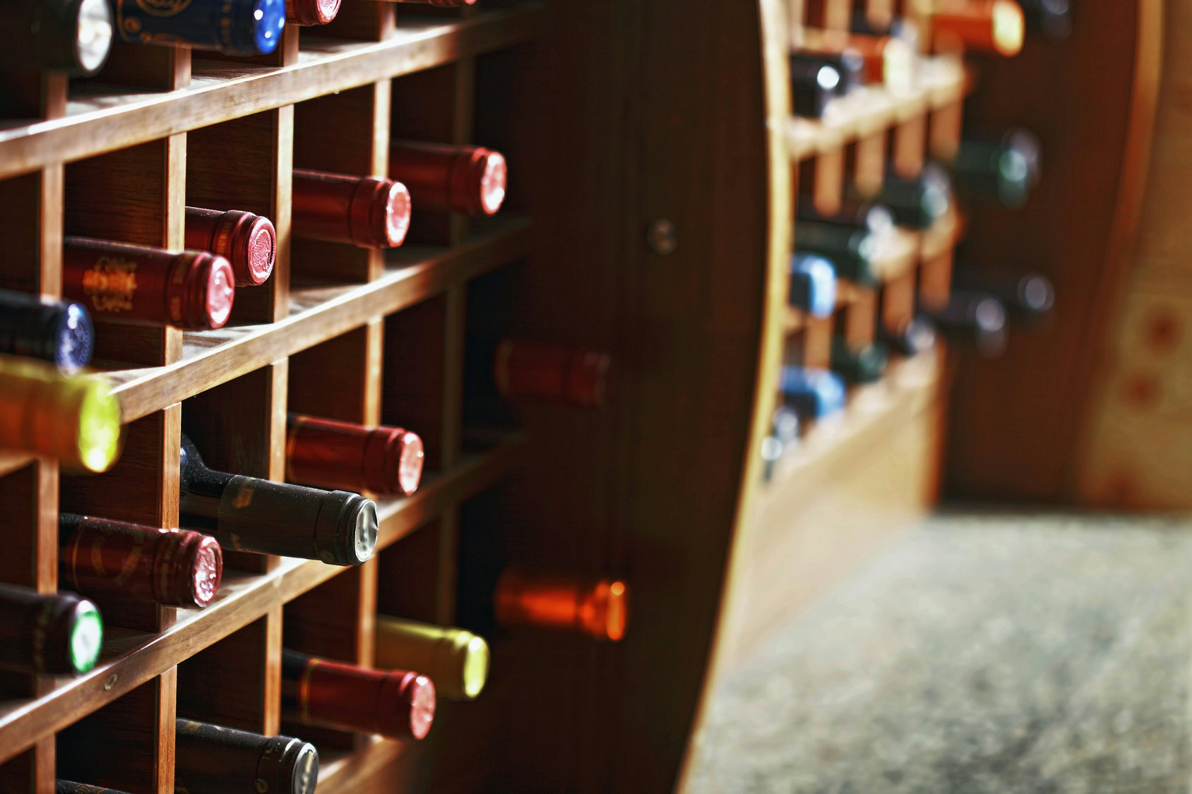 This Wine Cellar Hidden In A Kitchen Island Is The Fantasy Kitchen