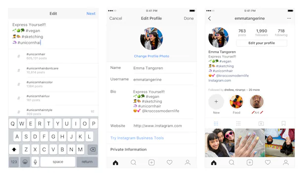 How To Add Profile & Hashtag Links To Your Instagram Bio So You Can ...