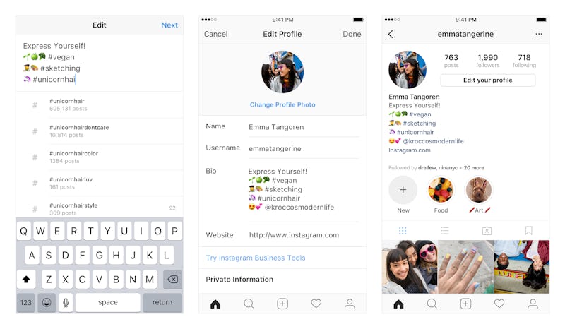 How To Add Profile & Hashtag Links To Your Instagram Bio So You Can Finally Give Your Faves A Shoutout How To Add Profile & Hashtag Links To Your Instagram Bio So You Can Finally Give Your Faves A Shoutout