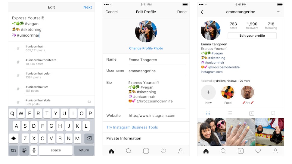 instagram unable to follow hashtags - how to add profile hashtag links to your instagram bio so you can finally give your faves a shoutout  how to add profile hashtag links to your instagram bio so you can finally give your faves a shoutout - instagram unable to follow hashtags