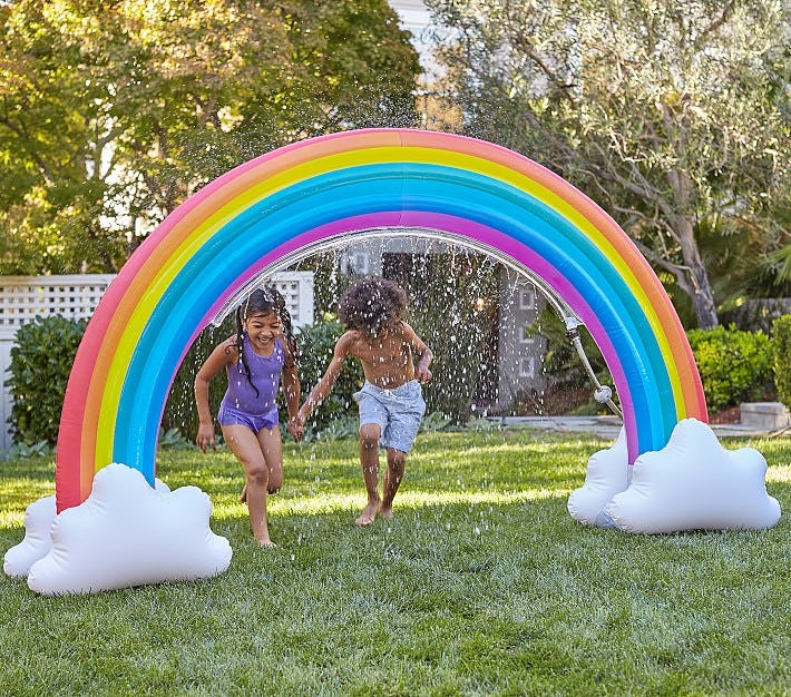 Kids cheap rainbow sprinkler