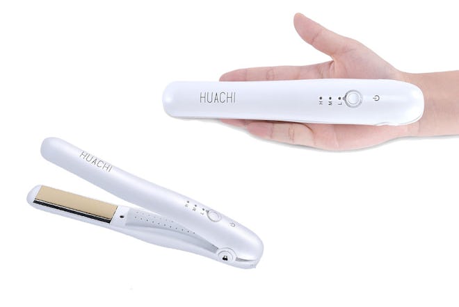 Huachi Mini Cordless Travel Flat Iron 