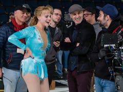 Margot Robbie skating in 'I, Tonya'