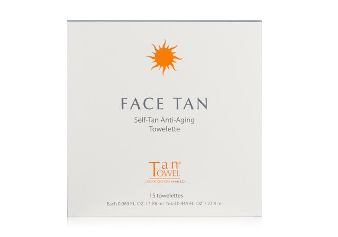 Tan Towel Face Tan Towelettes