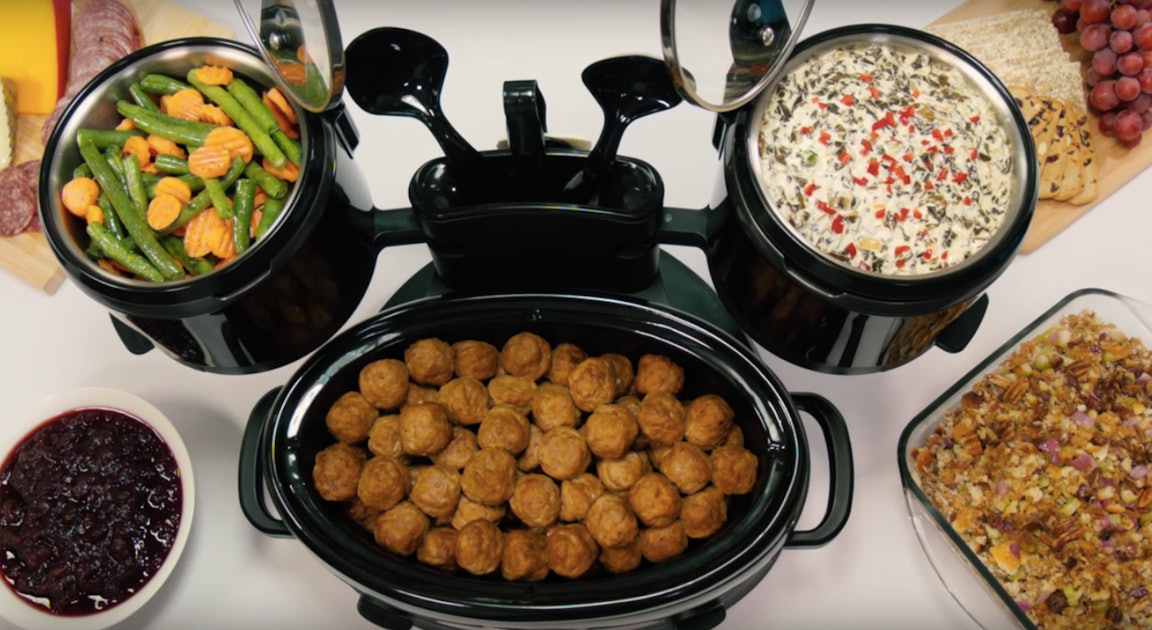 This Crock-Pot Can Cook Three Dishes at Once