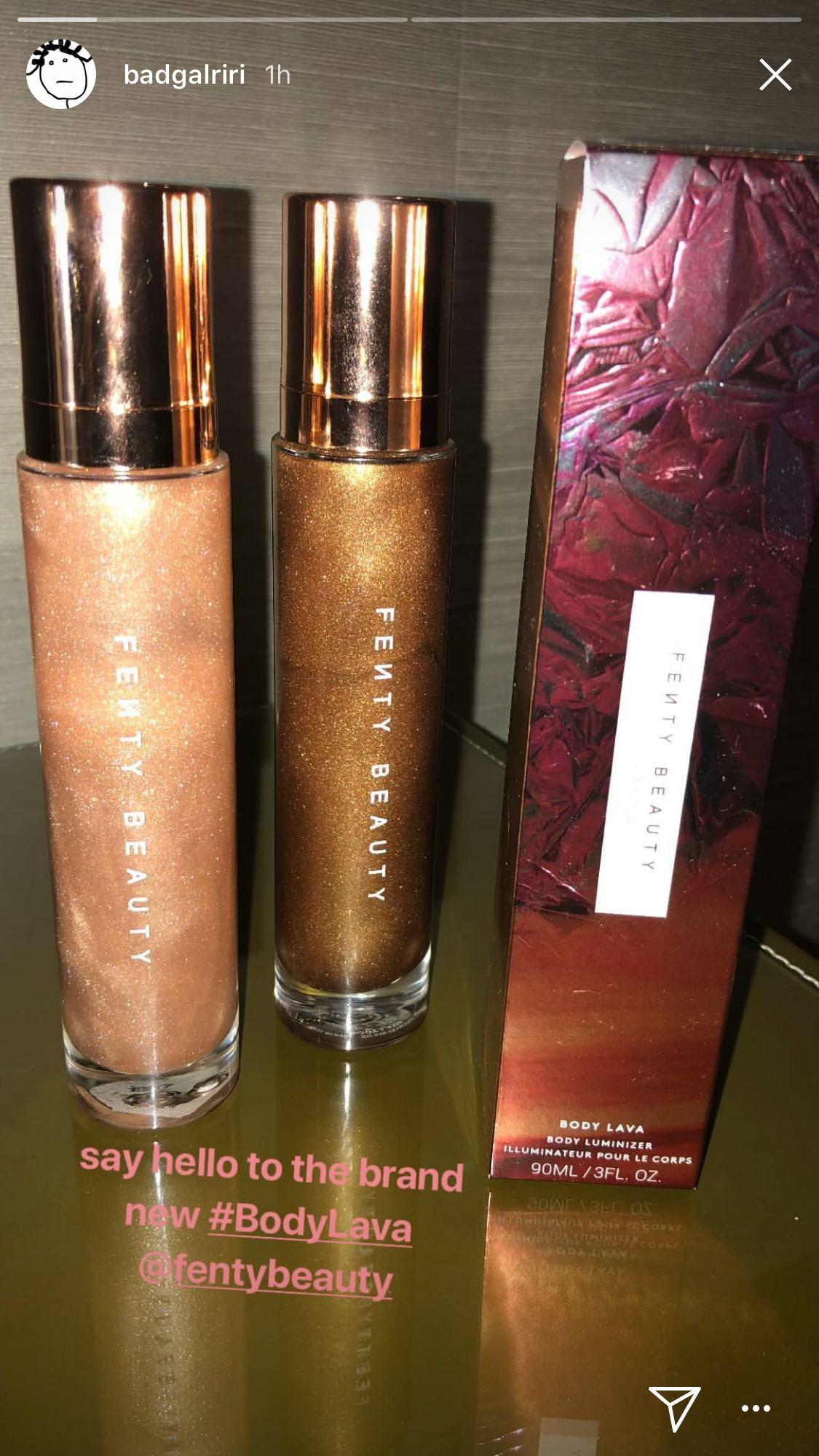 What Is Fenty Beauty's Body Lava? This Body Luminizer Is Going To Make You Glow