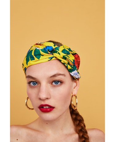 Floral Turban-Style Headband