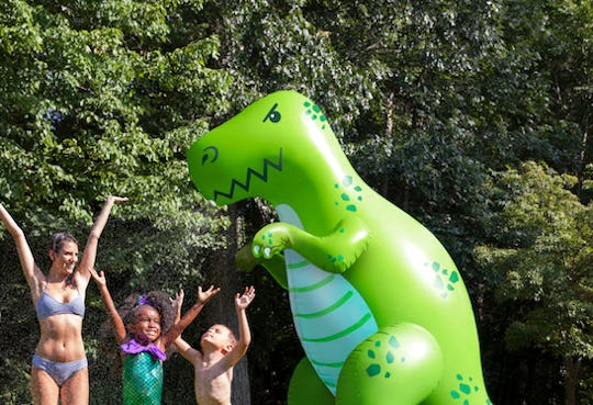 This Giant Dinosaur Sprinkler Will Make Your Backyard 1 000 Times