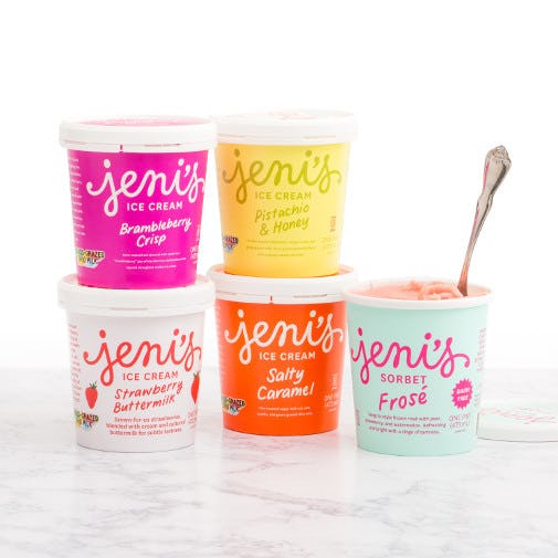 Jeni's Frose Sorbet Is Made With Actual Rose Wine & Is The Perfect