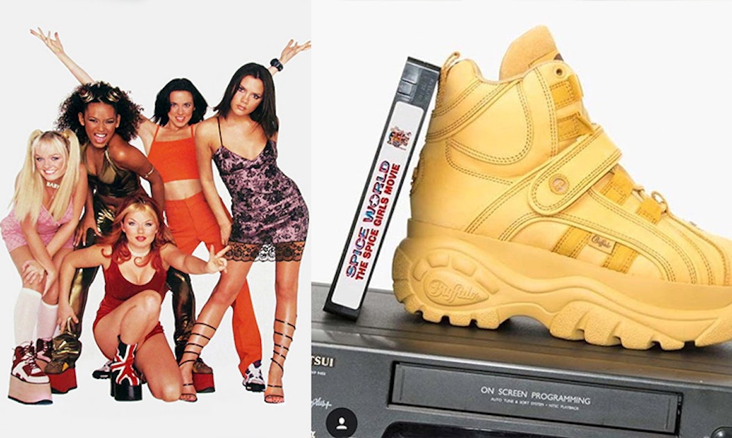 Spice Girls Shoes Are Now Available In The Usa So Slam Your Body Down Wind It All Around
