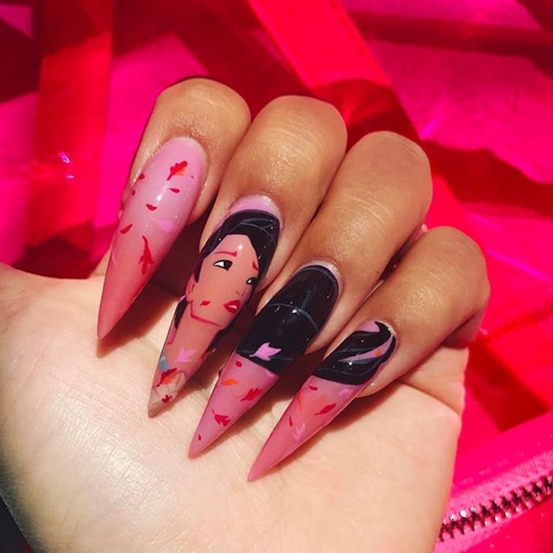 This Disney Princess Nail Art Is Going Viral On Instagram & It's So Magical
