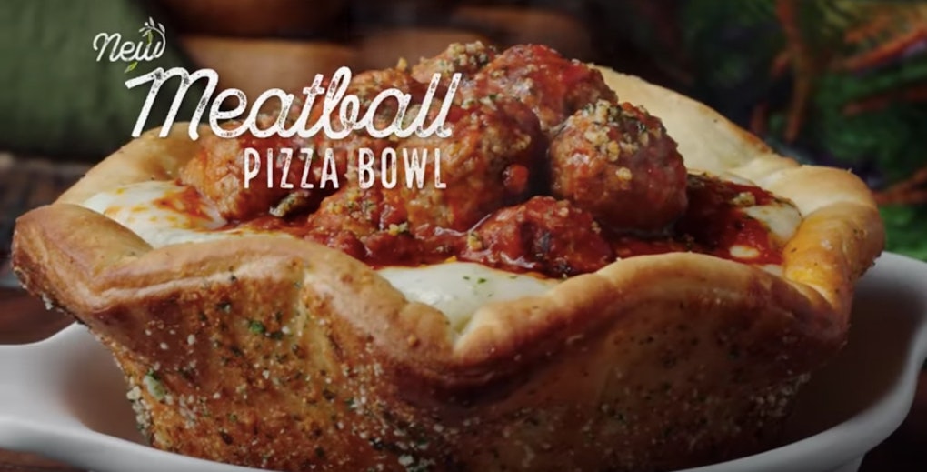 When Can You Order Olive Garden S Meatball Pizza Bowl It S Only