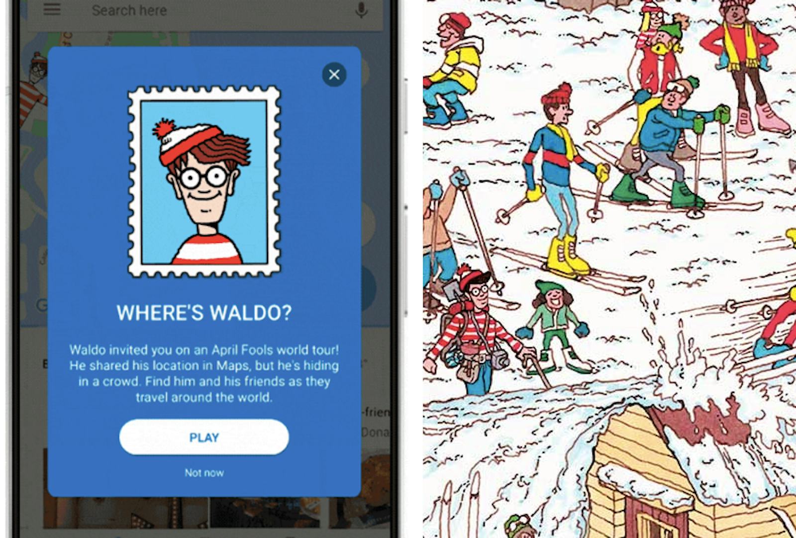 Google Maps’ ‘Where’s Waldo?’ Easter Egg Will Bring Your ‘90s Baby