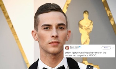 Oscars 2018: Adam Rippon Just Showed Up at the Oscars in a Leather Harness