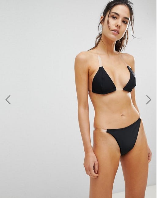 Missguided's Clear Strap Bikini Is Truly Not For The Faint Of Heart