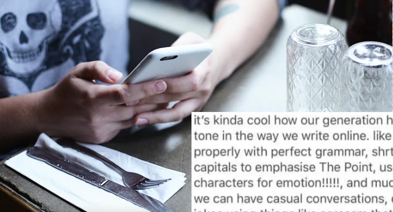 This Viral Tweet About Millennial Language Demonstrates All Syntax ...